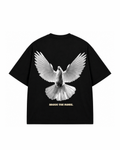 Shadow Grey Boxy Graphic Tee